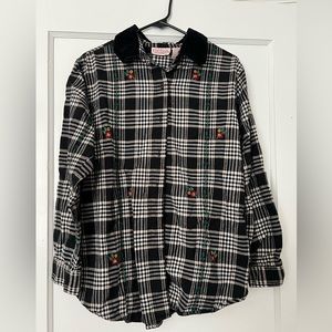 🎄Vintage Holiday Button Up🎄